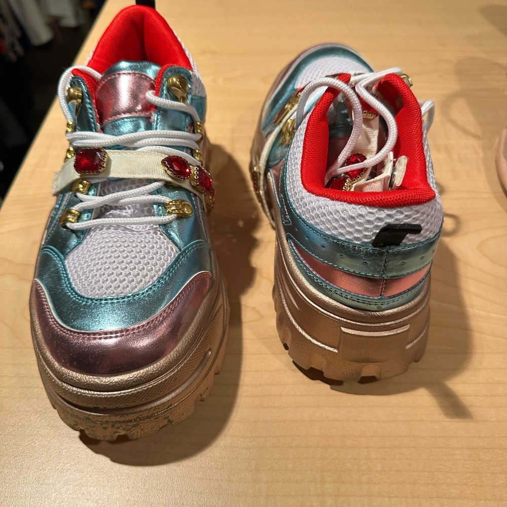 Colorful sneakers
